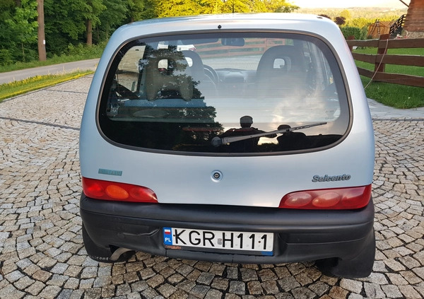 Fiat Seicento cena 3500 przebieg: 167314, rok produkcji 2001 z Gorlice małe 154